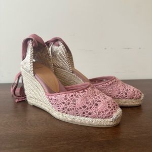 Castañer crochet espadrilles Size 37